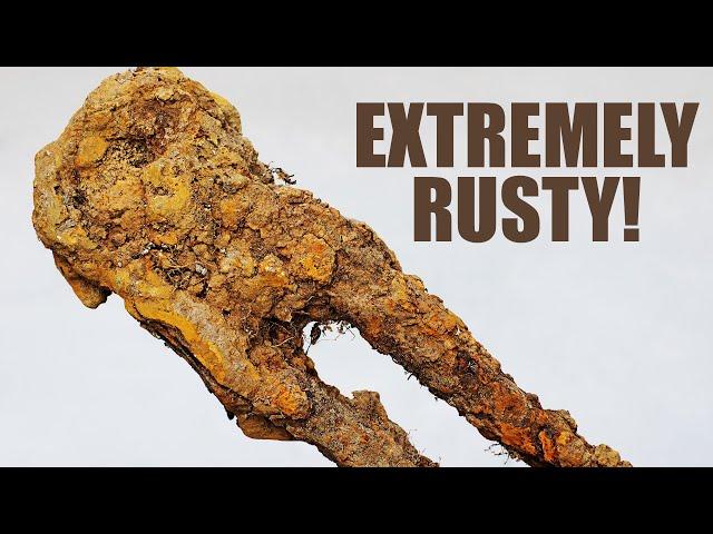 100 Years Underground! Very Rusty Pincers Restoration