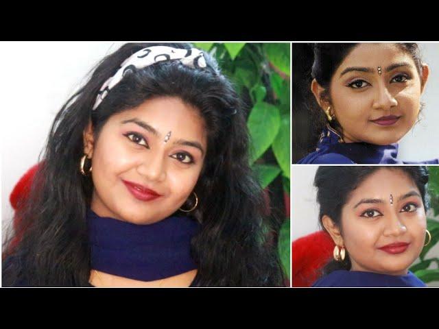 ദിവ്യ ഉണ്ണി Inspired Look _ Makeup look _ SimplyMyStyle Unni