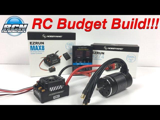 RC Budget Build 2 - HOBBYWING EZRun Max8 Combo 1/8th - Unboxing