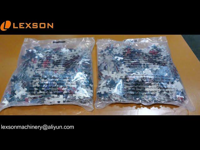 Puzzle machine puzzle bagging machine for jigsaw puzzle 1000 pcs -2000 pcs