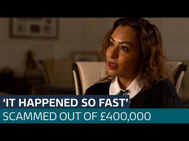 "I couldn't look my family in the eye": Scammers steal over £400,000 | ITV News