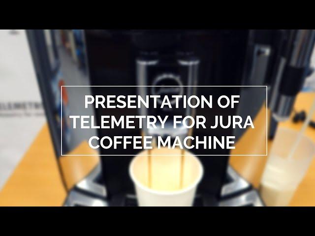 Presentation of telemetry for Jura coffee machine