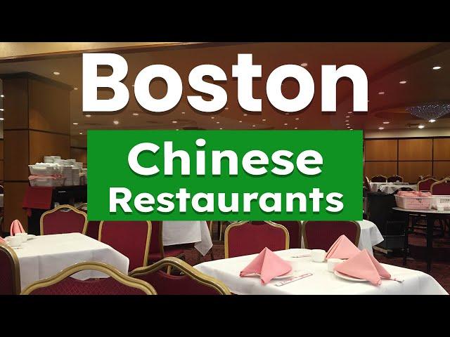 Top 10 Best Chinese Restaurants to Visit in Boston, Massachusetts | USA - English