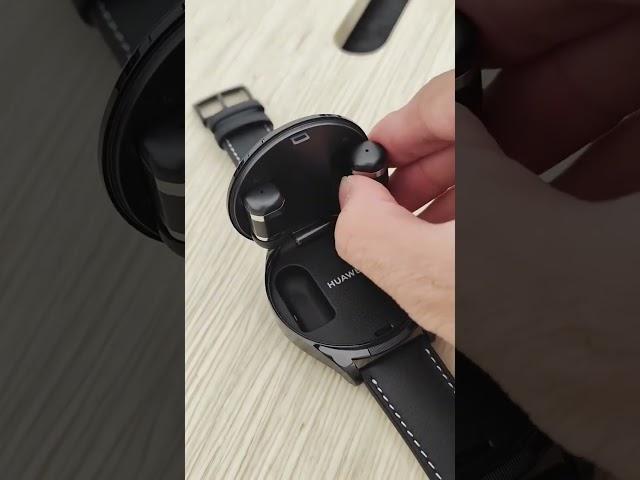 Smartwatch + Earbuds = Huawei Watch Buds  #shorts