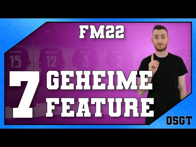 7 Geheime Feature im Football Manager I FM22 Tipps deutsch