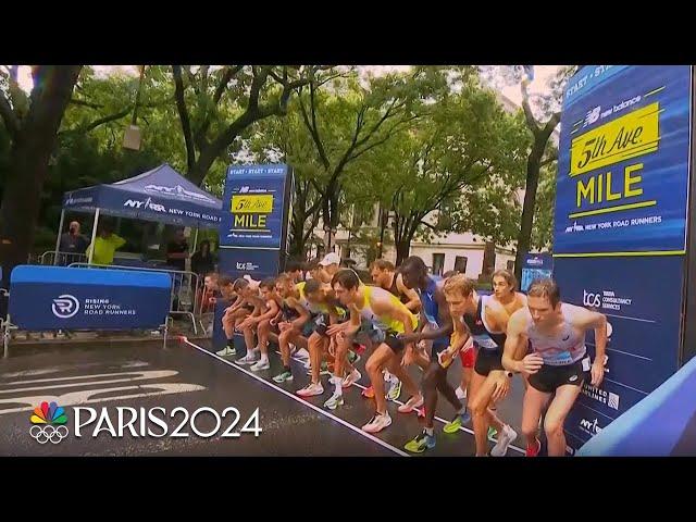 World champion Josh Kerr takes first 5th Avenue Mile | HIGHLIGHTS | NBC Sports