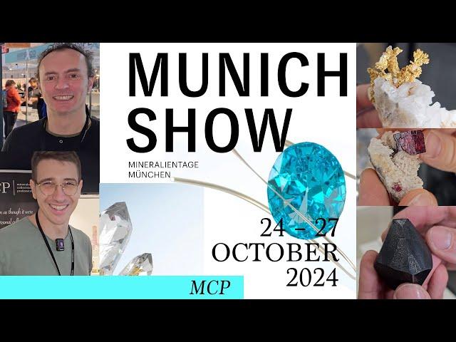 MCP LIVE from the 2024 Munich Mineral Show