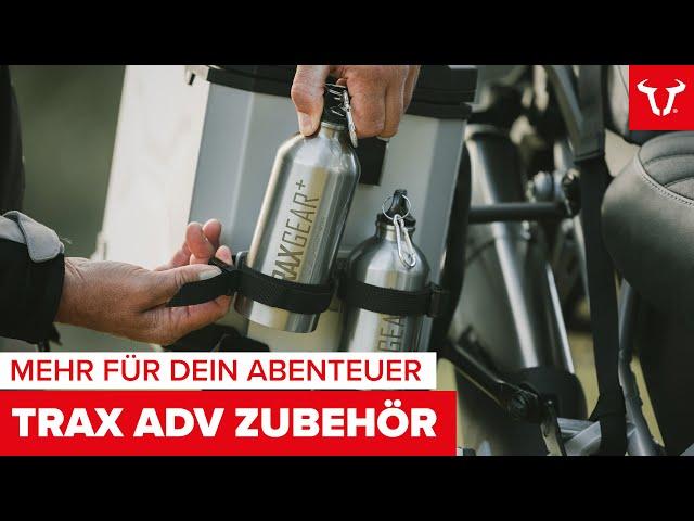 Praktisches Kofferzubehör für den TRAX ADV von SW-MOTECH