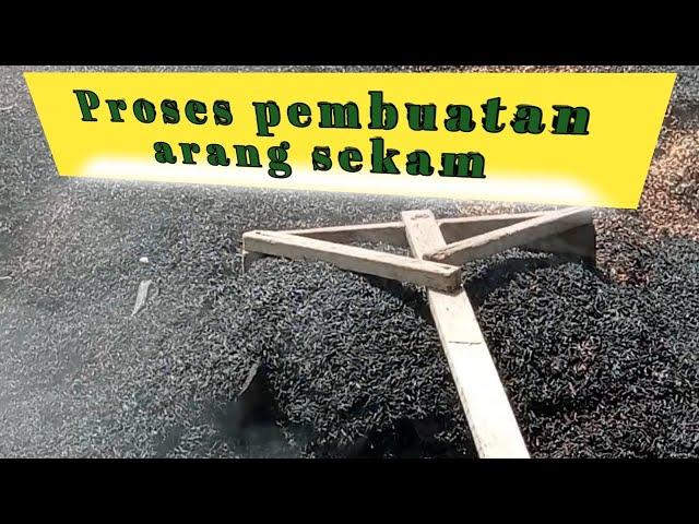 proses pembuatan arang sekam || berjuta manfaat untuk tanamn dan tanah