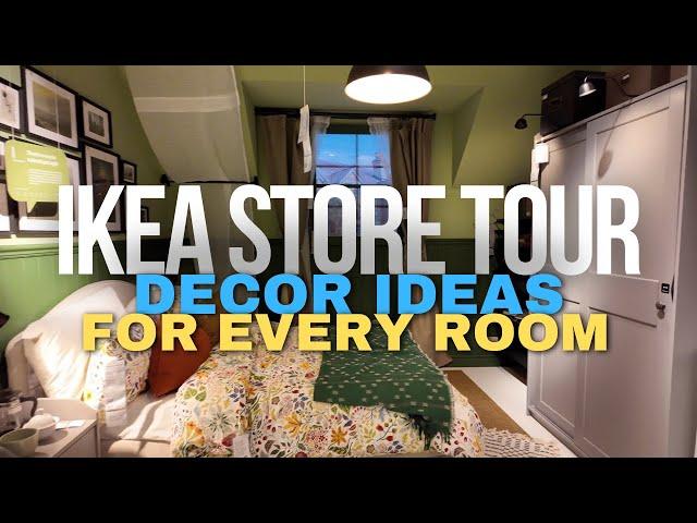 Ikea Store Tour - Decor Ideas For Every Room [4K]