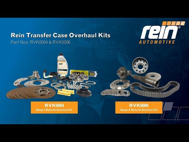 Rein Transfer Case Overhaul Kits | What's Hot at CRP