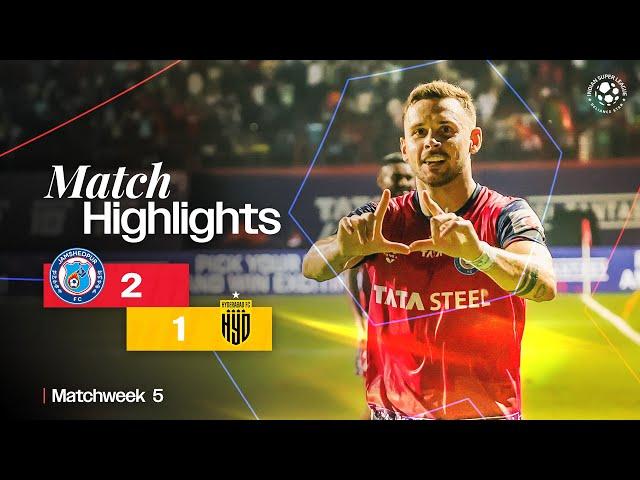 Match Highlights | Jamshedpur FC 2-1 Hyderabad FC | MW 5 | ISL 2024-25