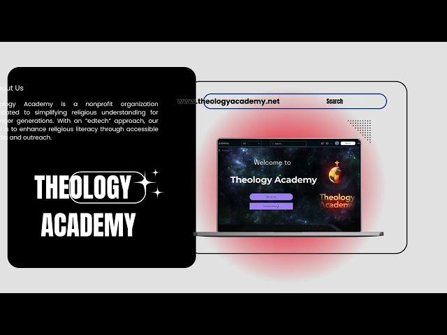 Theology Academy new website launch trailer || Announcement Video