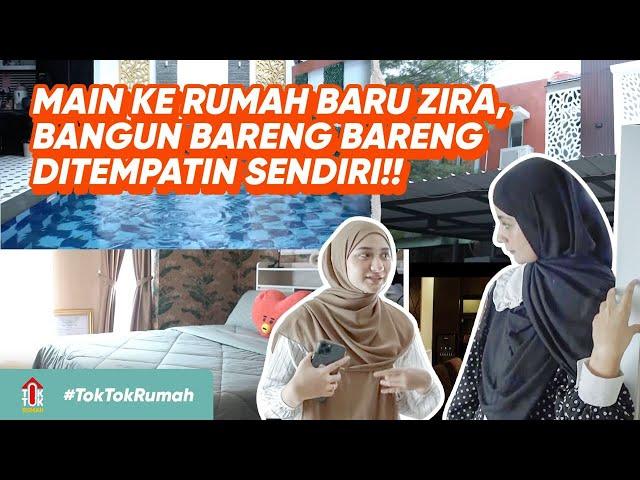 RUMAH MINIMALIS ALM. AMEER AZIKRA, NADZIRA SHAFA SEDIH NEMPATIN RUMAH SENDIRIAN !! | #TokTokrumah