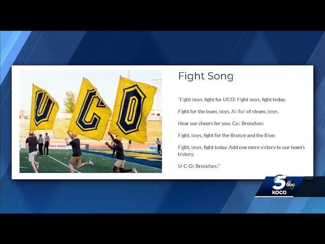 UCO in process of revising fight song amid backlash over some of the lyrics