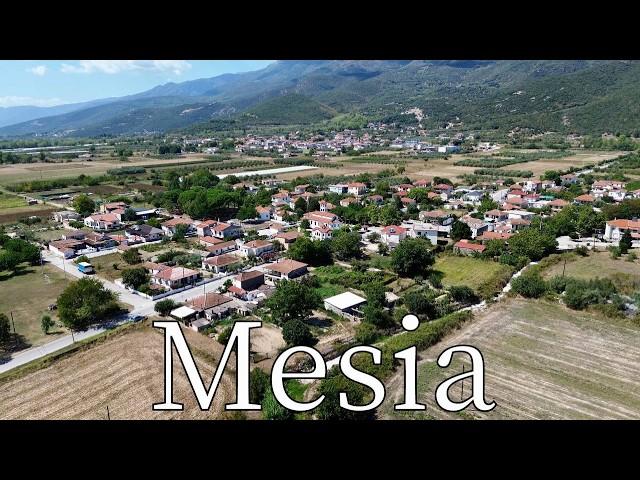 Mesia, Kavala, Greece - by drone [4K]. #pangaion