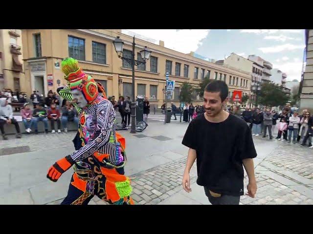 P4 Karcocha en Madrid 18/03/23  . Artista callejero mundial