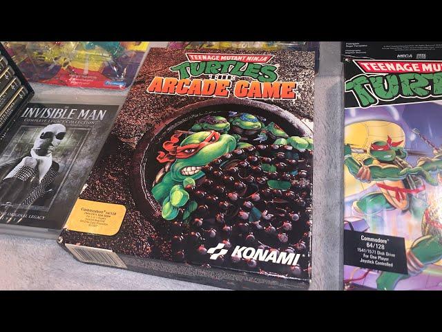 Commodore 64 Teenage Mutant Ninja Turtles The Arcade Game By Konami - NTSC Disk Game