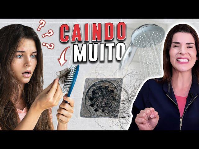 Faça Isso e PARE A QUEDA DE CABELO em Excesso !