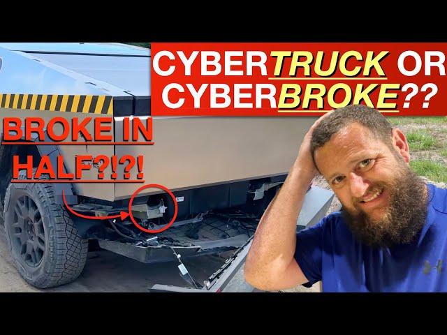 Tesla CyberTRUCK or CyberBROKE?? The TRUTH About Cybertruck Frame Snapping In Half!!!