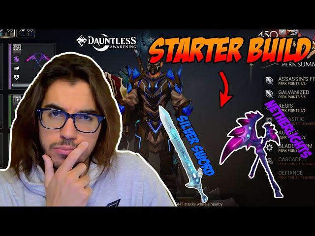 BEST SILVER SWORD AND NETHERLIGHTS BUILD - Dauntless Awakening Builds