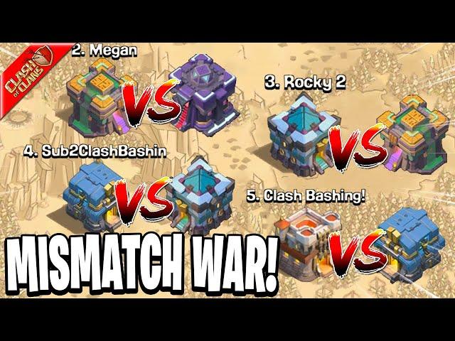 I Challenged Viewers to a 5v5 Mismatch War! - Clash of Clans