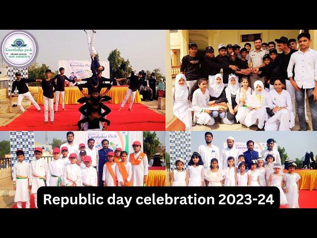 75th Glorious Years:A Grand Celebration of  Republic Day at knowledge park creative School/2023-24