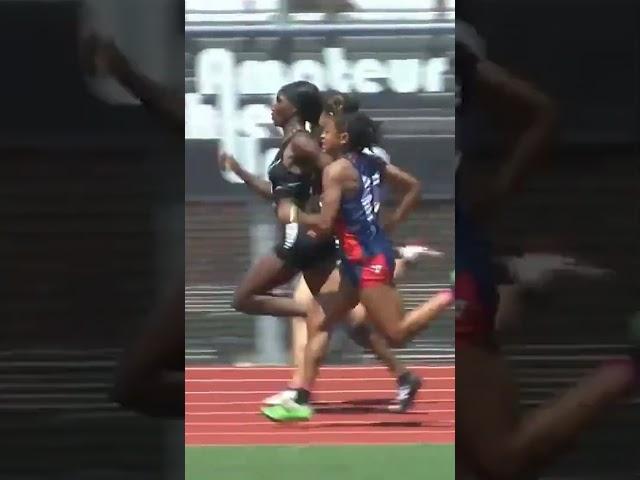 Throwback: Team USA's Talitha Diggs Wins 200m Title At 2020 AAU Junior Olympics