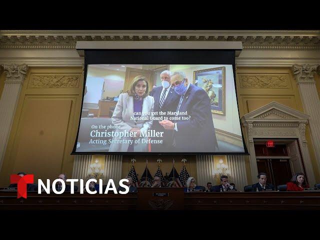 Salen a la luz nuevos videos del asalto al Capitolio | Noticias Telemundo