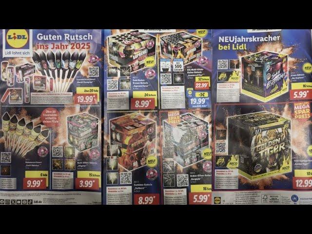 LIDL Feuerwerk Prospekt 2024/2025