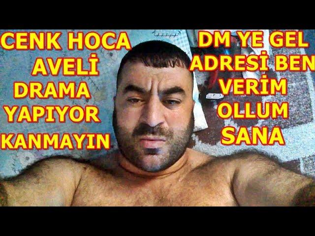 CENK HOCA AVELİ DRAMA YAPIYOR KANMAYIN #cenkhoca #cenkhoca