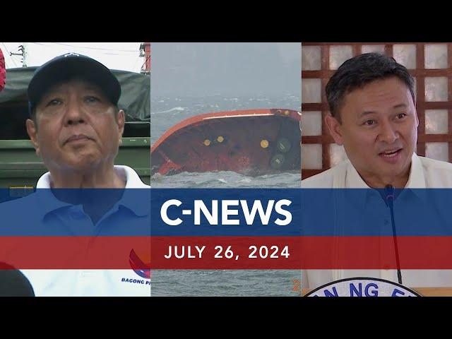 UNTV: C-NEWS | July 26, 2024