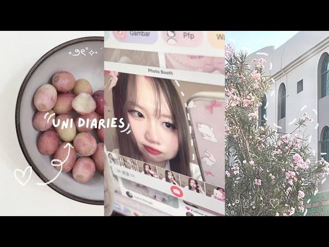 uni diaries ep. 2 𐙚 ˚ ⋆｡˚ ᡣ𐭩 | slice of life, what i eat in a week...