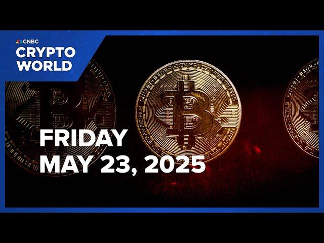 Bitcoin drops as Trump calls for 50% tariff on European Union starting next month: CNBC Crypto World