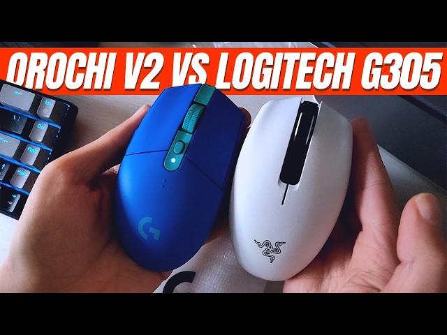 Logitech G305 Lightspeed vs Razer Orochi V2 - Two AMAZING Wireless Gaming Mice Compared