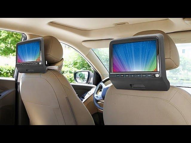 Top 5 Best Car Headrest Monitor Video & DVD Player Reviews 2023 On Aliexpress! Car Headrest Screen