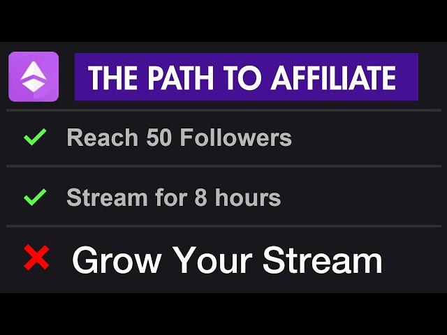 Why You Should NEVER Become a Twitch Affiliate