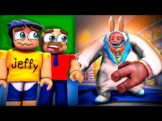 Can Jeffy & Marvin Escape This Roblox EASTER OBBY!