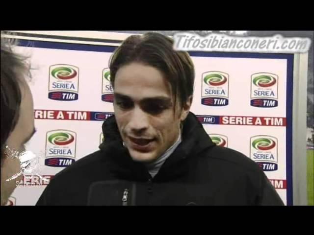 Juventus Palermo 3 0 intervista a Matri .