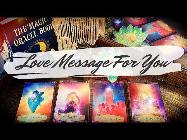 Pick a Card  Important LOVE Message Meant To Find You  Magic Oracle Book & Charms