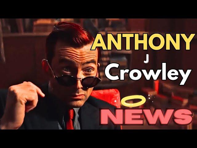 GOOD OMENS || The ORIGIN of “ANTHONY” Crowley’s name REVEALED. More cast and crew updates and more!