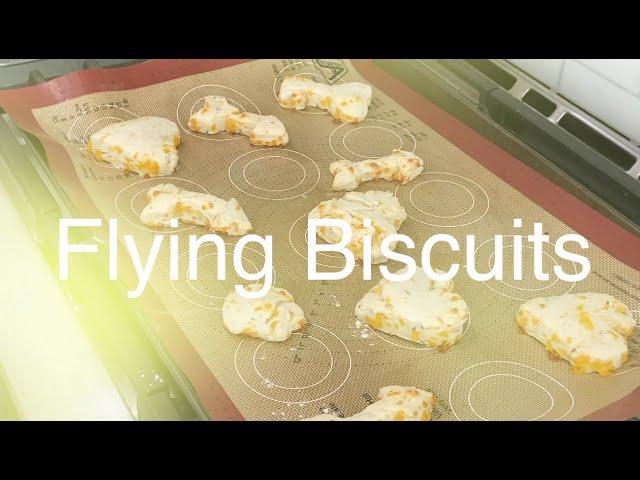 Camp Barney Flying Cheese Biscuits