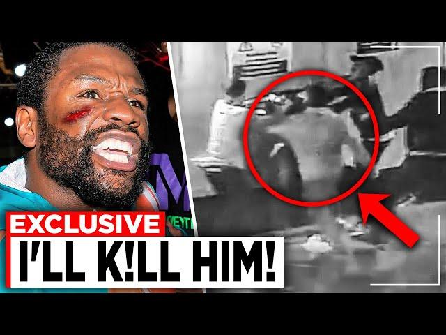 Chaos Erupts As Gervonta Davis PUNCHED Floyd Mayweather At Dubai Airport!