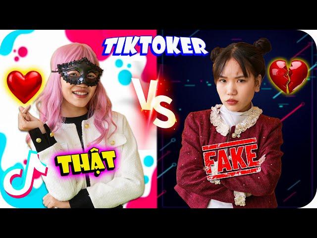 TikToker Thật Vs TikToker Giả Mạo | Min Min TV Minh Khoa