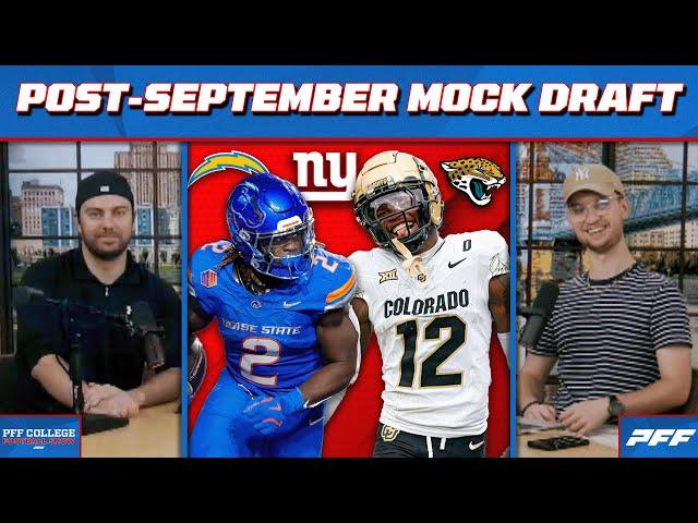 2025 NFL Mock Draft! Travis Hunter 1st overall, Shedeur Sanders to Tennessee & MORE!