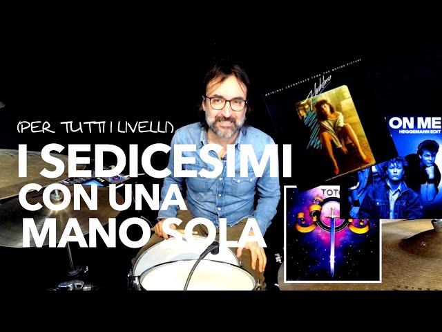 BRUNO FARINELLI - I “SEDICESIMI” CON UNA MANO SOLA