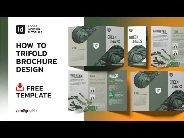 How to Trifold Brochure Design in Adobe Indesign CC