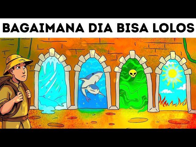 12 Teka-teki untuk Menguji Apakah Kamu Bisa Lolos dari Bahaya