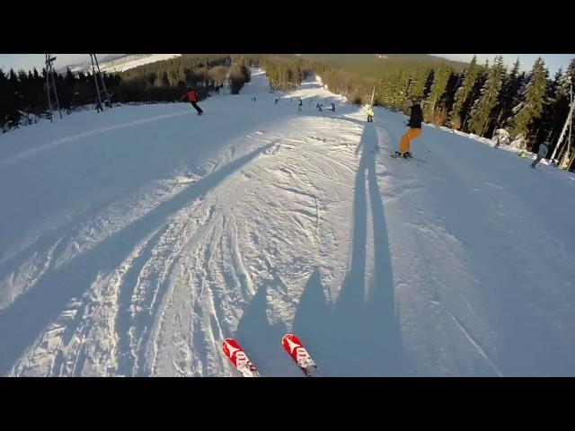 Skigebiet Hunau Bödefeld - Oberer Pistenabschnitt