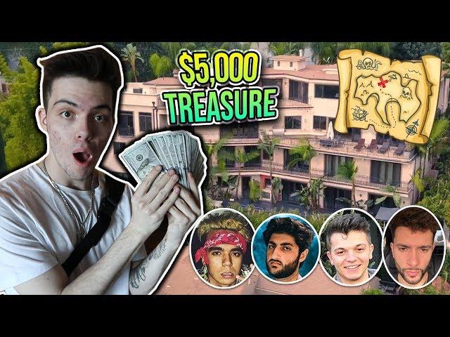 $5,000 TREASURE HUNT IN THE FAZE HOUSE! (insane)